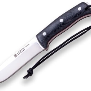 CUCHILLO BUSHCRAFT Y SUPERVIVENCIA JOKER NOMAD CON FERROCERIO MANGO DE MICARTA CANVAS CM125-P