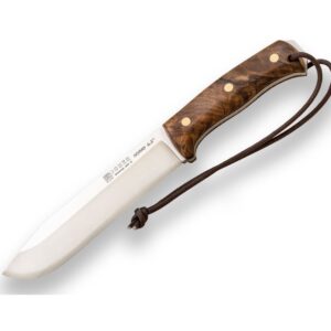 CUCHILLO DE SUPERVIVENCIA JOKER NOMAD 6.5" MANGO DE NOGAL, CON FERROCERIO CN137-P