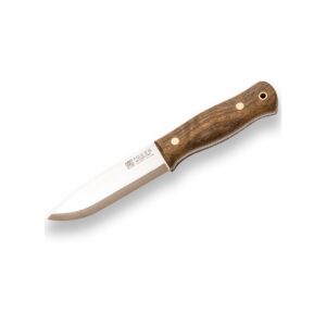 CUCHILLO BUSHCRAFT Y SUPERVIVENCIA JOKER BUSHLORD MANGO DE NOGAL CN138