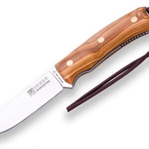 CUCHILLO BUSHCRAFT Y SUPERVIVENCIA JOKER BUSHCRAFTER EN OLIVO, CON FERROCERIO CO120-P