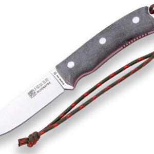 CUCHILLO BUSHCRAFT Y SUPERVIVENCIA JOKER BUSHCRAFTER EN MICARTA CANVAS, CON FERROCERIO CV120-P