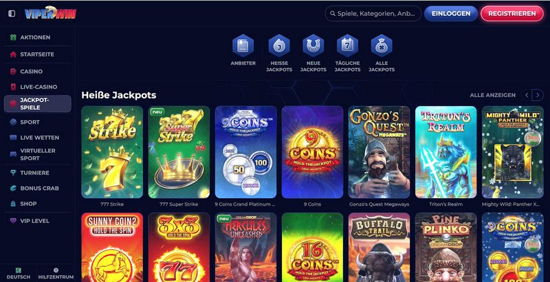 Viperwin Online Casino Bewertung